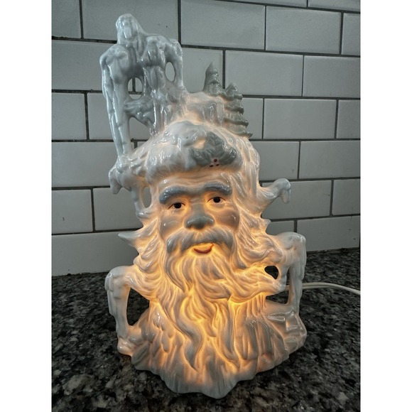 Other - Vintage House of Lloyd Christmas Around the World Iceland Santa Night Light Lamp